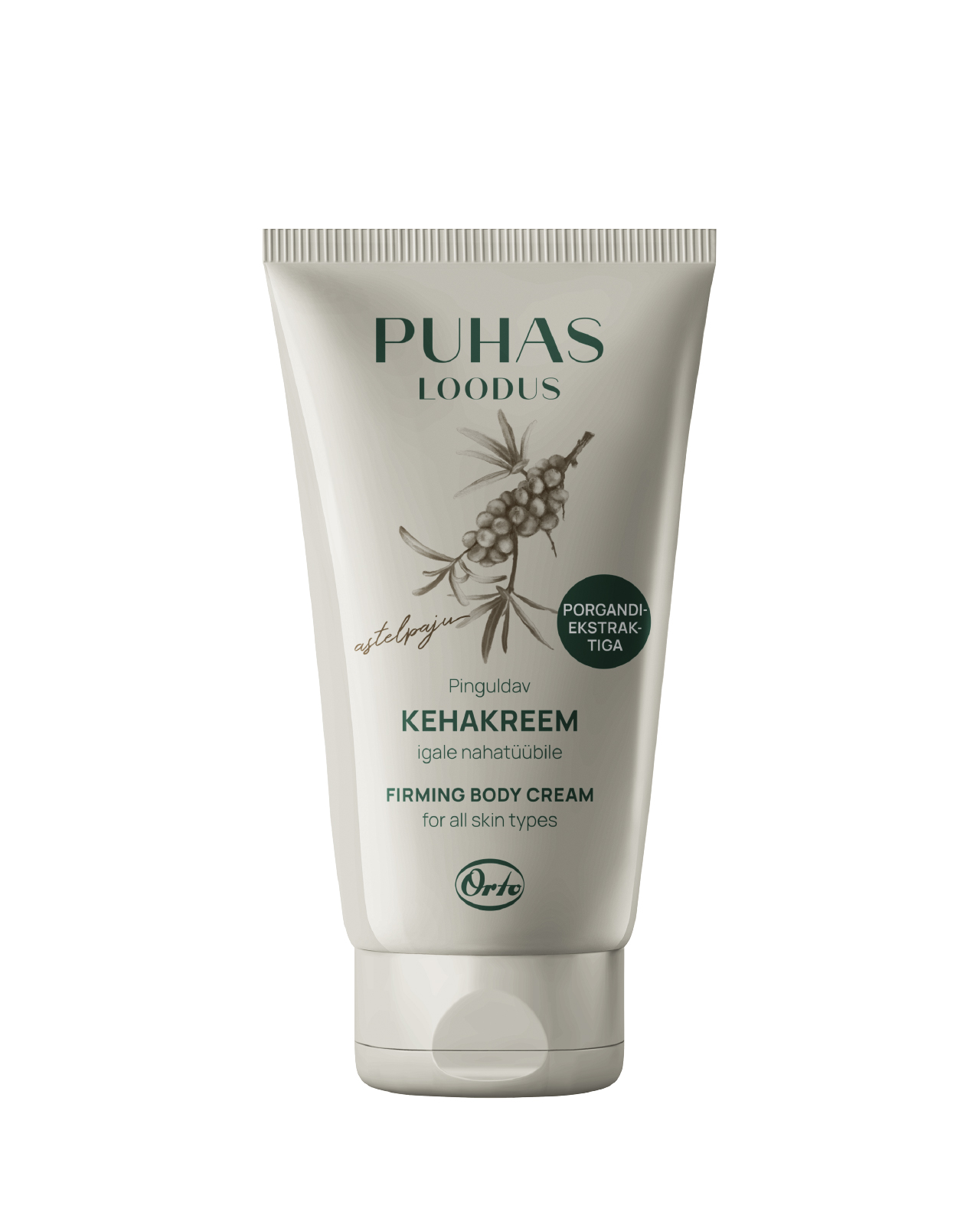 Puhas Loodus pinguldav kehakreem Astelpaju 150ml